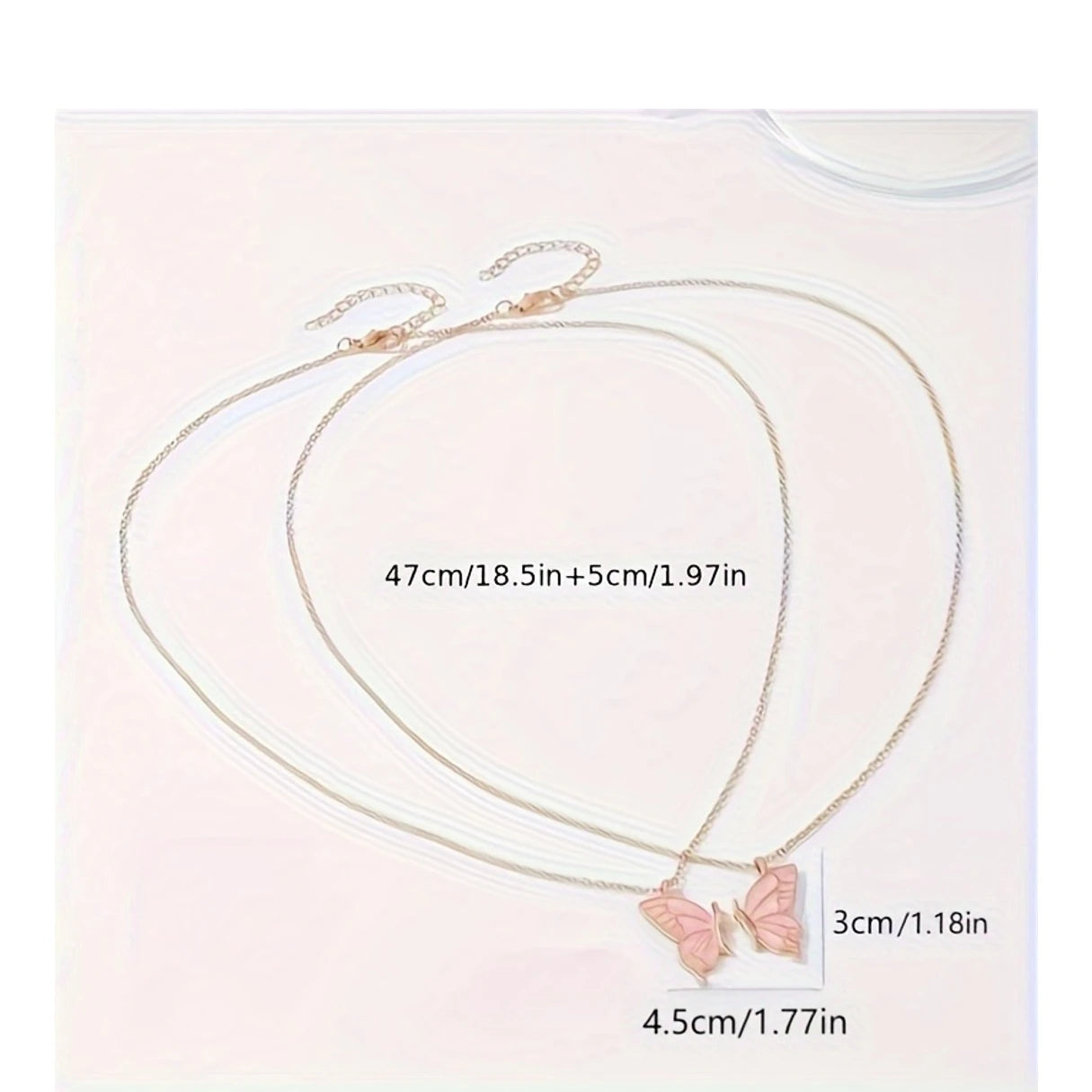 Butterfly Bestie Necklaces