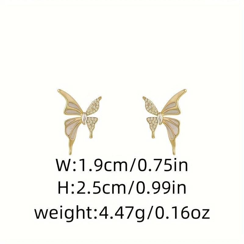 Elegant Butterfly Earrings